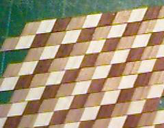 Louis Cube parquetry photograph